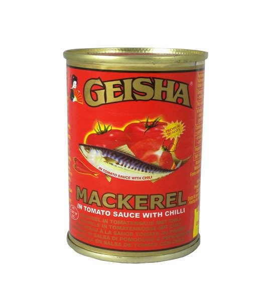 [FIS9510] Geisha Mackerel Chilli 155Gms