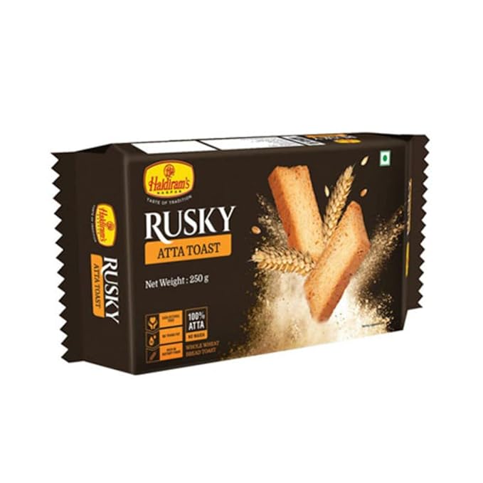 Haldiram Rusky Atta Toast 250Gms