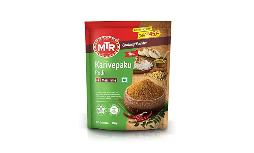 MTR Karivepaku Podi 100Gms