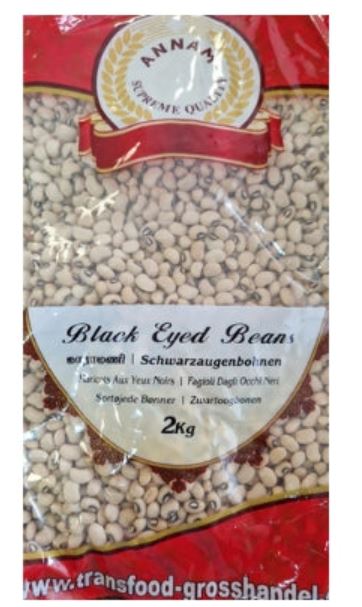Annam Black Eye Beans 2Kgs
