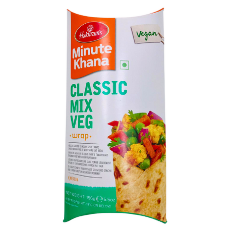 HRF Wrap Classic Mix Veg 156Gms