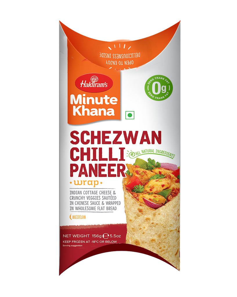Haldiram Chilli Paneer Wrap 156Gms