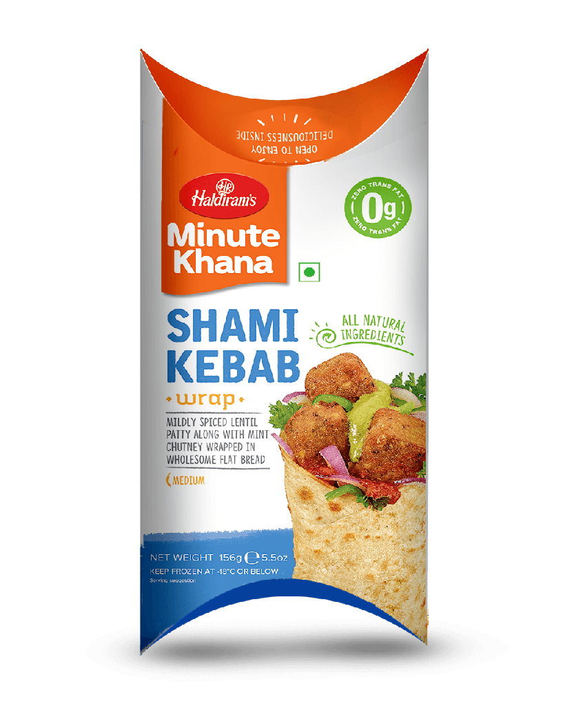 Haldiram Shami Kebab Wrap 