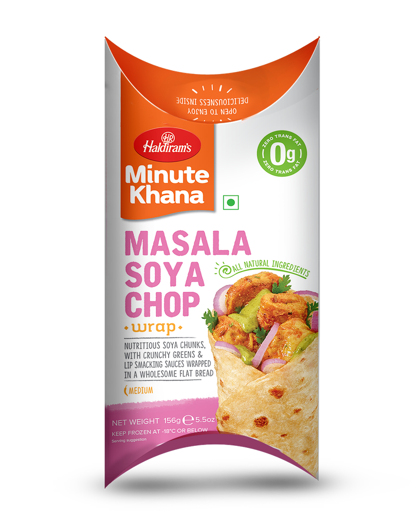 Haldiram Masala Soya Chop Wrap 156Gms