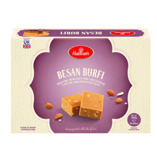 [SWE9788] Haldiram Besan Burfi 300Gms