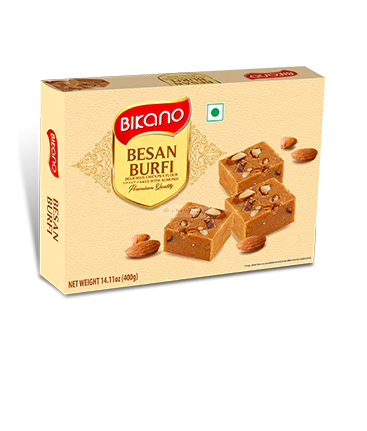 Bikano Besan Burfi 400Gms