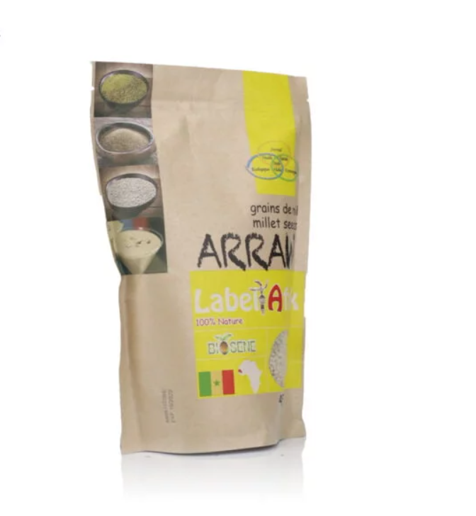 Label Afrik Millet Seeds Arraw 450Gms