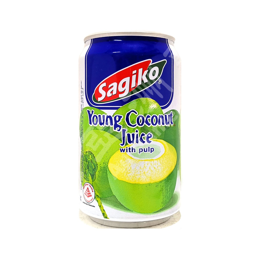Sagiko Young Coconut Juice With Pulp 320Ml