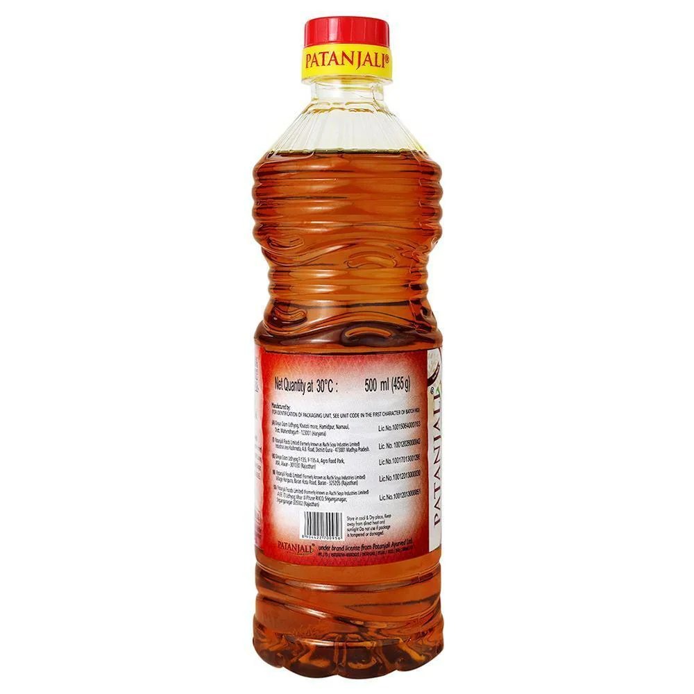 [OIL12086] Patanjali Mustard Oil 500Ml