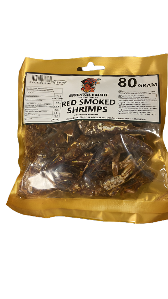 [MEA12534] Red Smoked Shrimos 80Gms