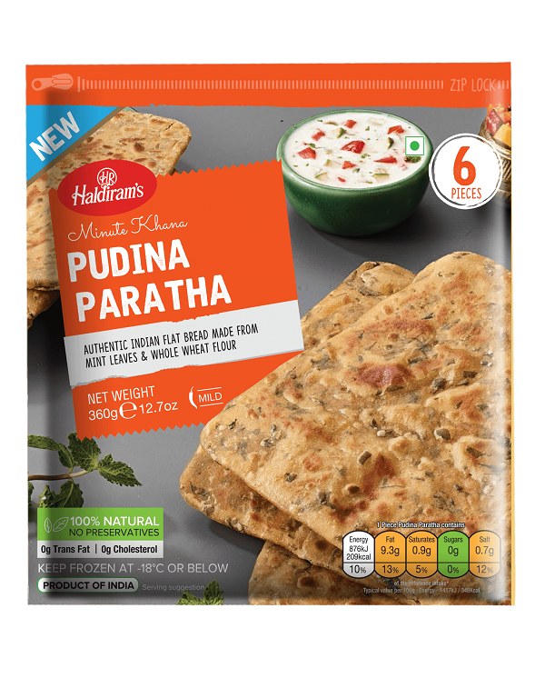 [FRO9922] HRF Pudina Paratha 360Gms