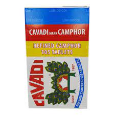 Cavadi Refined Camphor 90 Tablets 