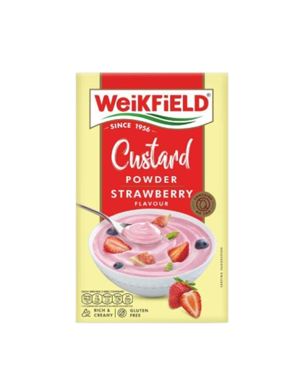 Weikfield Custard Powder Strawberry 75Gms