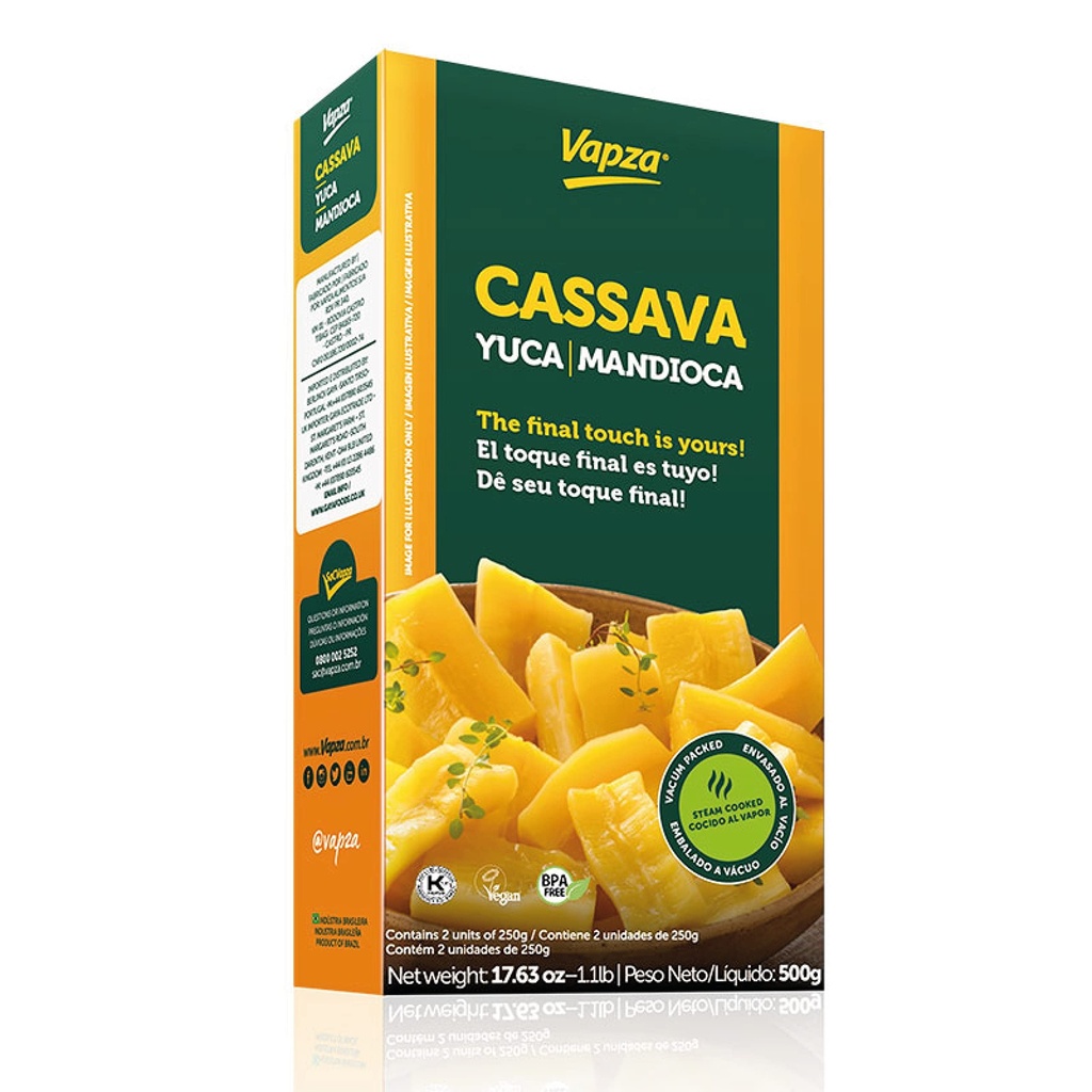 Cassava Manioc 500Gms