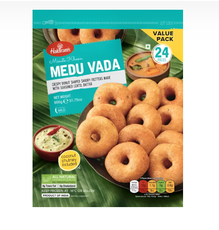 Haldiram MeduVada 24Pcs