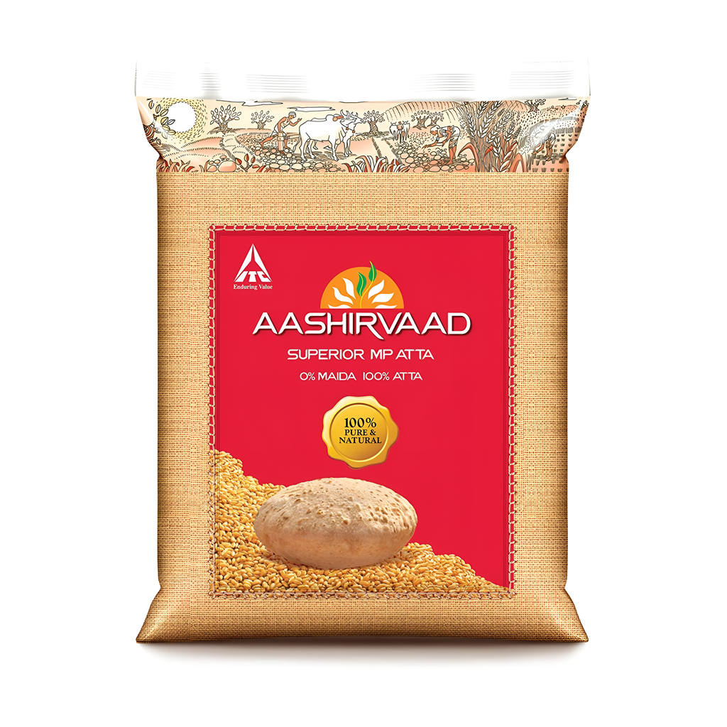 [FLO7254] Aashirvaad Whole Wheat Atta 10Kg Np