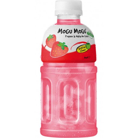 [DRI11397] Mogu Mogu Fraise & Nata De Coco 320Ml