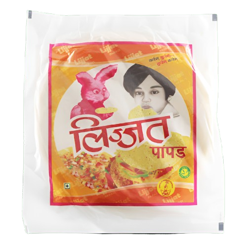 Lijjat Urad With Red Chilli Papad 200Gms
