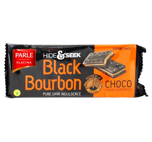 Parle Hide & Seek Black Bourbon  100Gms