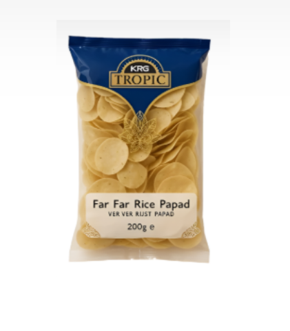 KRG Far Far Rice Papad 200Gms