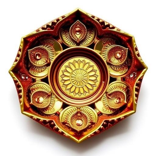 Krg Tropic Diya 6Pcs Normal Design 