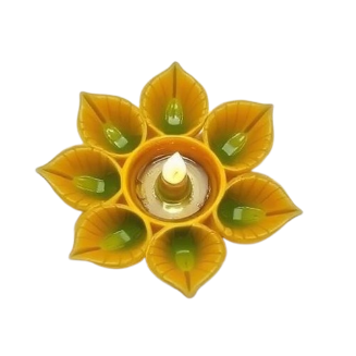 [NON10387] KRG Tropic Diya With Wax 6Pcs 