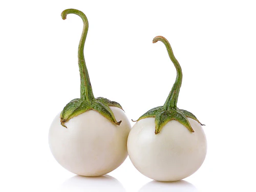 [FRU14122] White Aubergine Per Kg