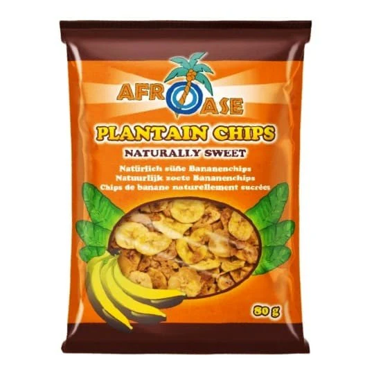 Afroase Sweet Banana Chips 85GM