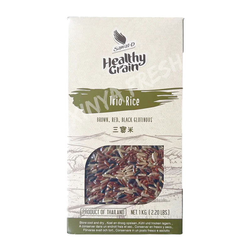 Brown Red Black Trio Rice 1Kg
