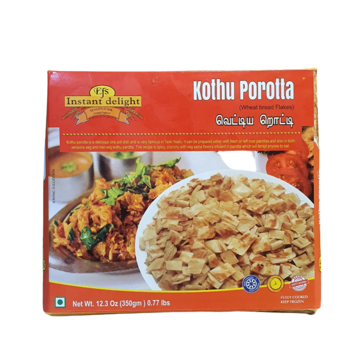 Daily Delight Kothu Parotta 350GM