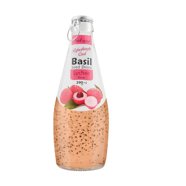 Shama Lychee Basil Seed 290Ml