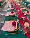 Green Table Dorade Rose Pckt