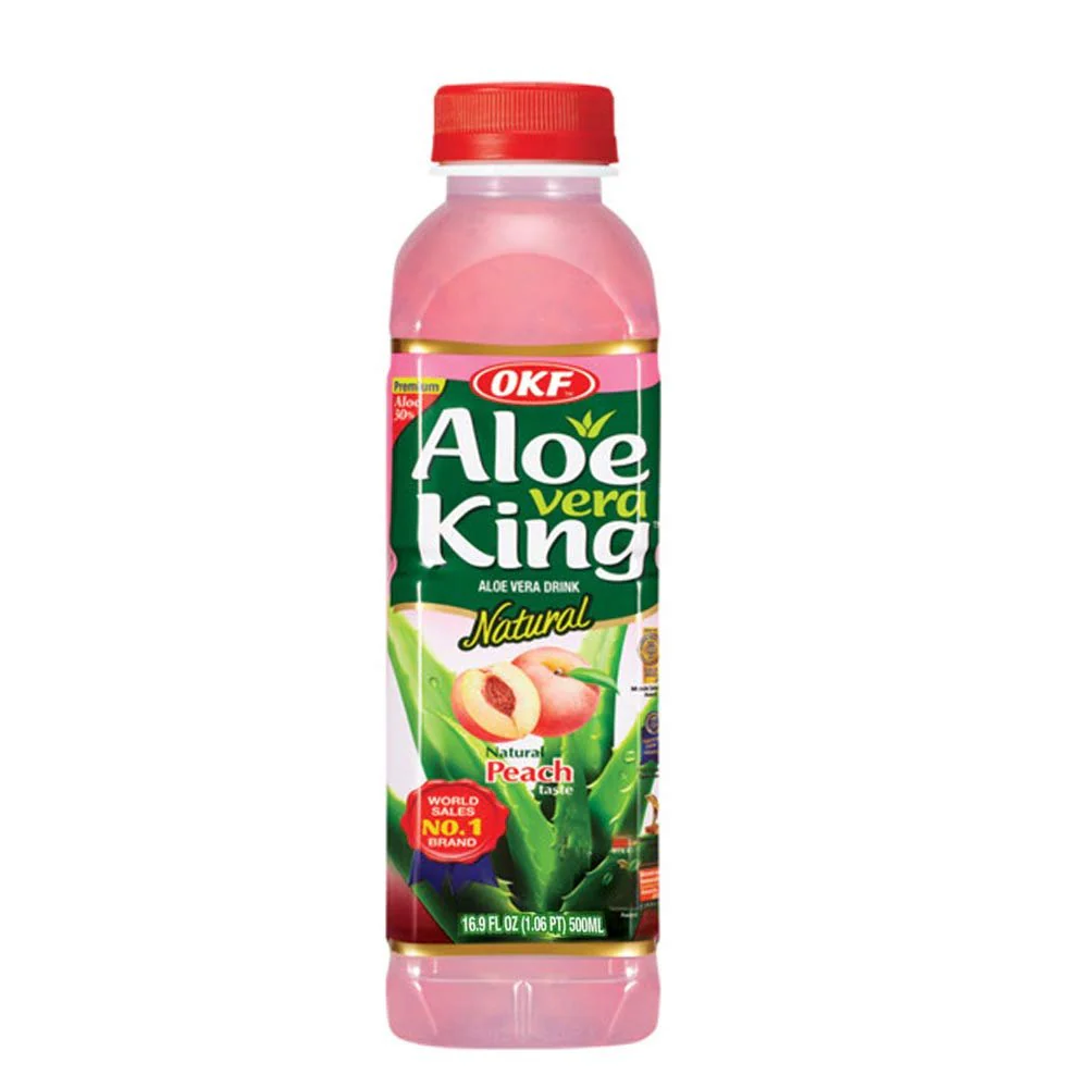 Okf Aloe Vera Peach 500Ml