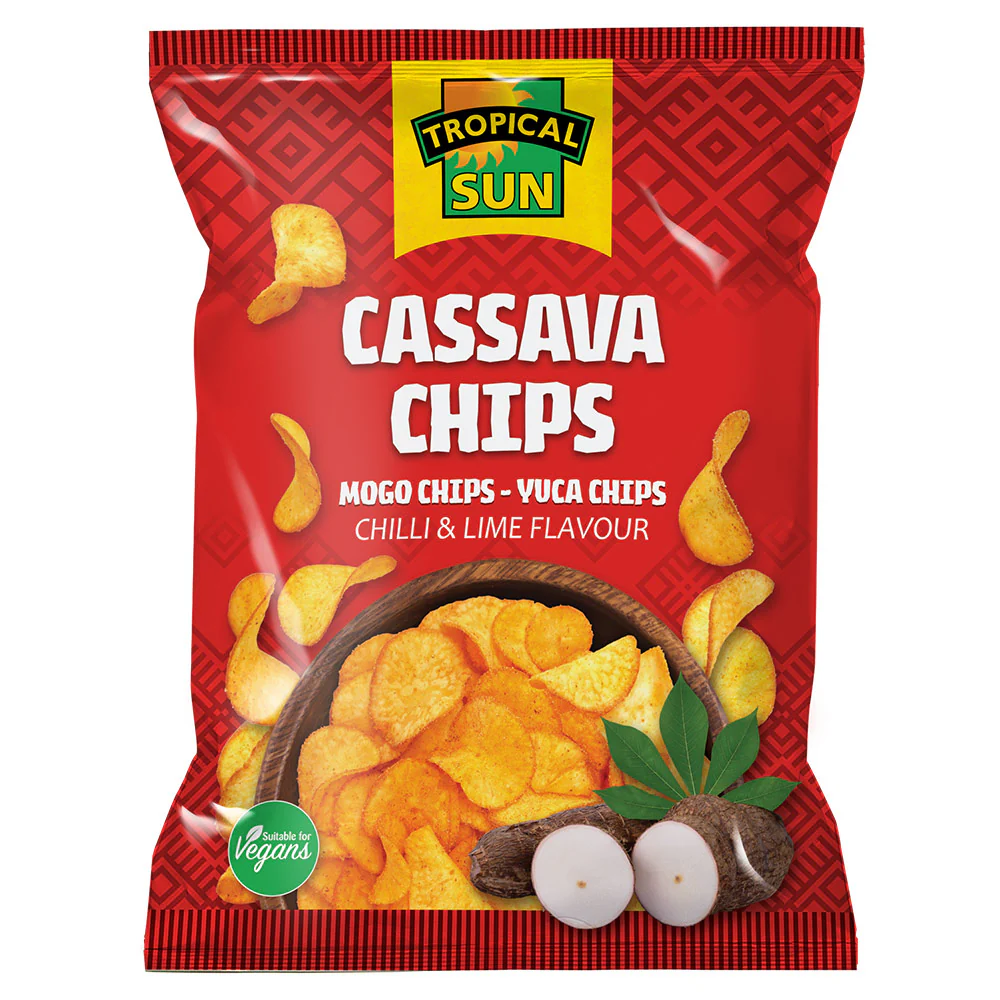 Tropical Sun Casava Chips 80Gms