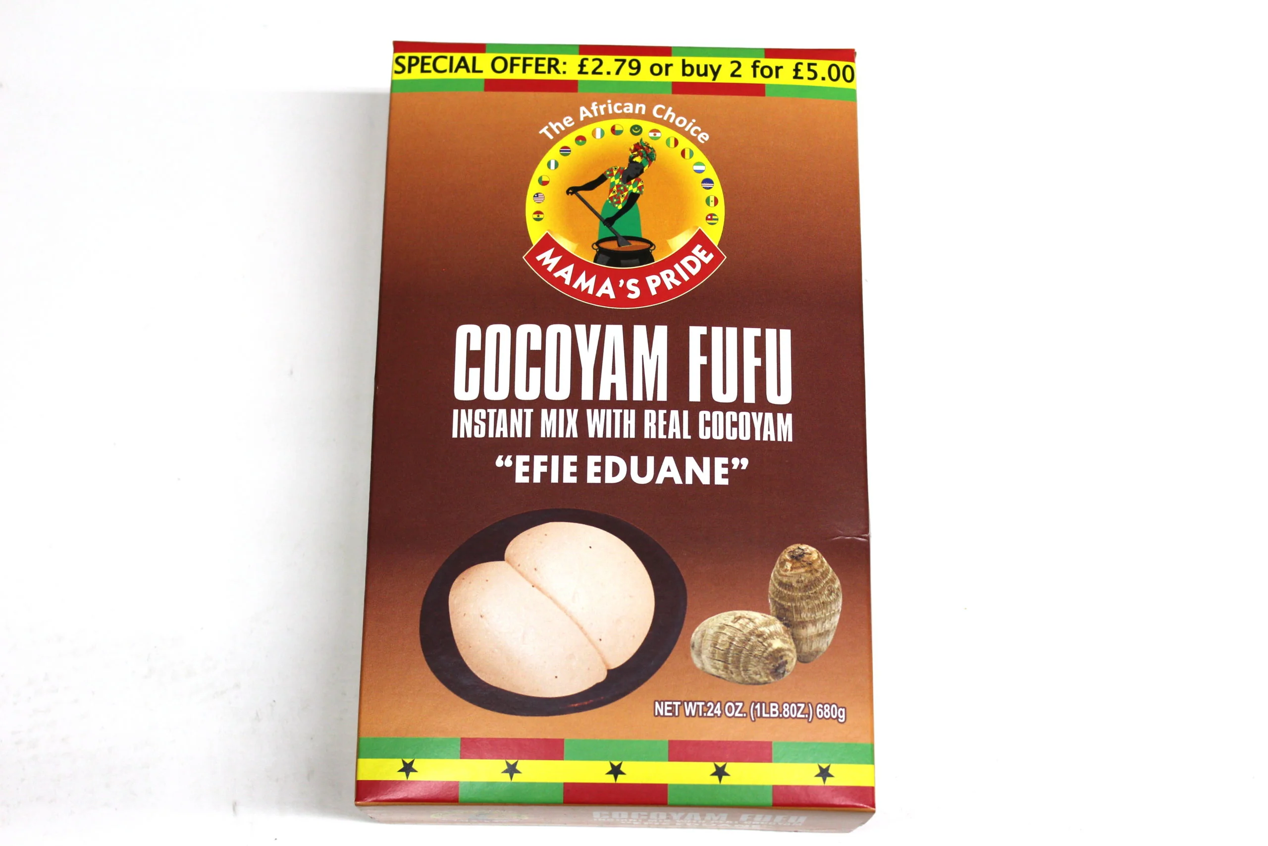 Mama'S Pride Cocoyam fufu 600Gm