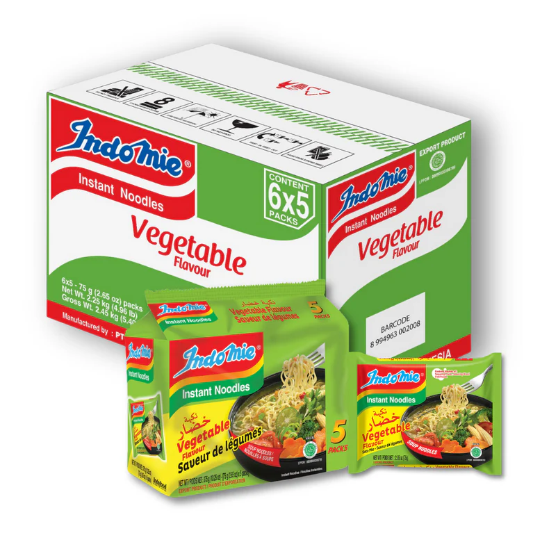 Indomie Vegetable Flavour box
