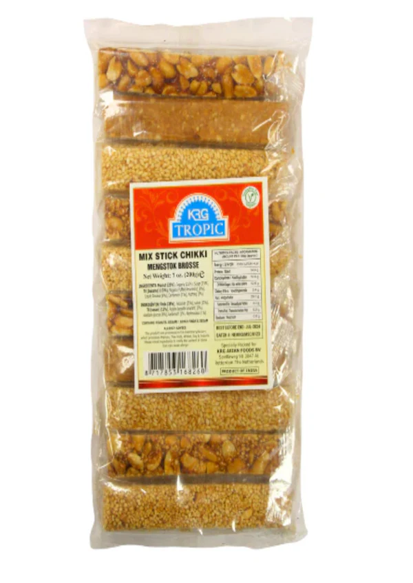 Krg Tropic Mix Stick Chikki 200Gms