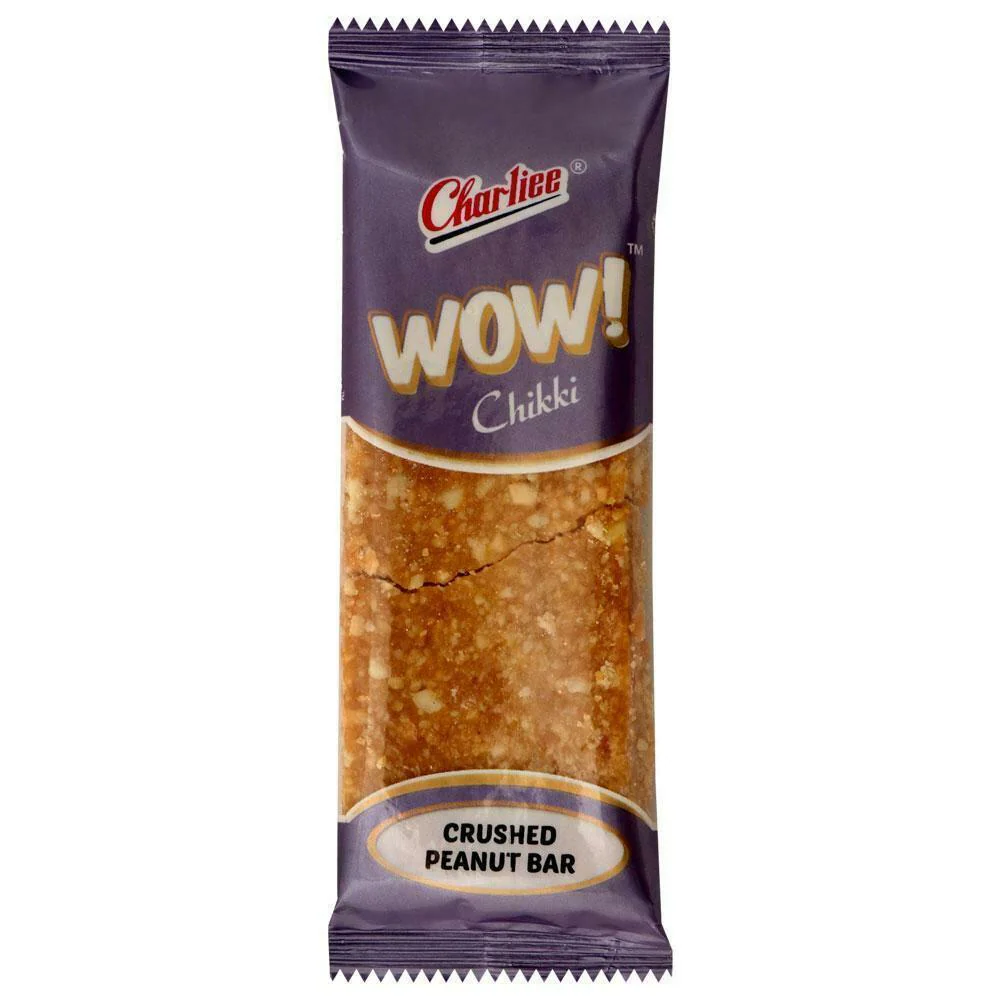 Charliee wow Chikki Peanut Bar