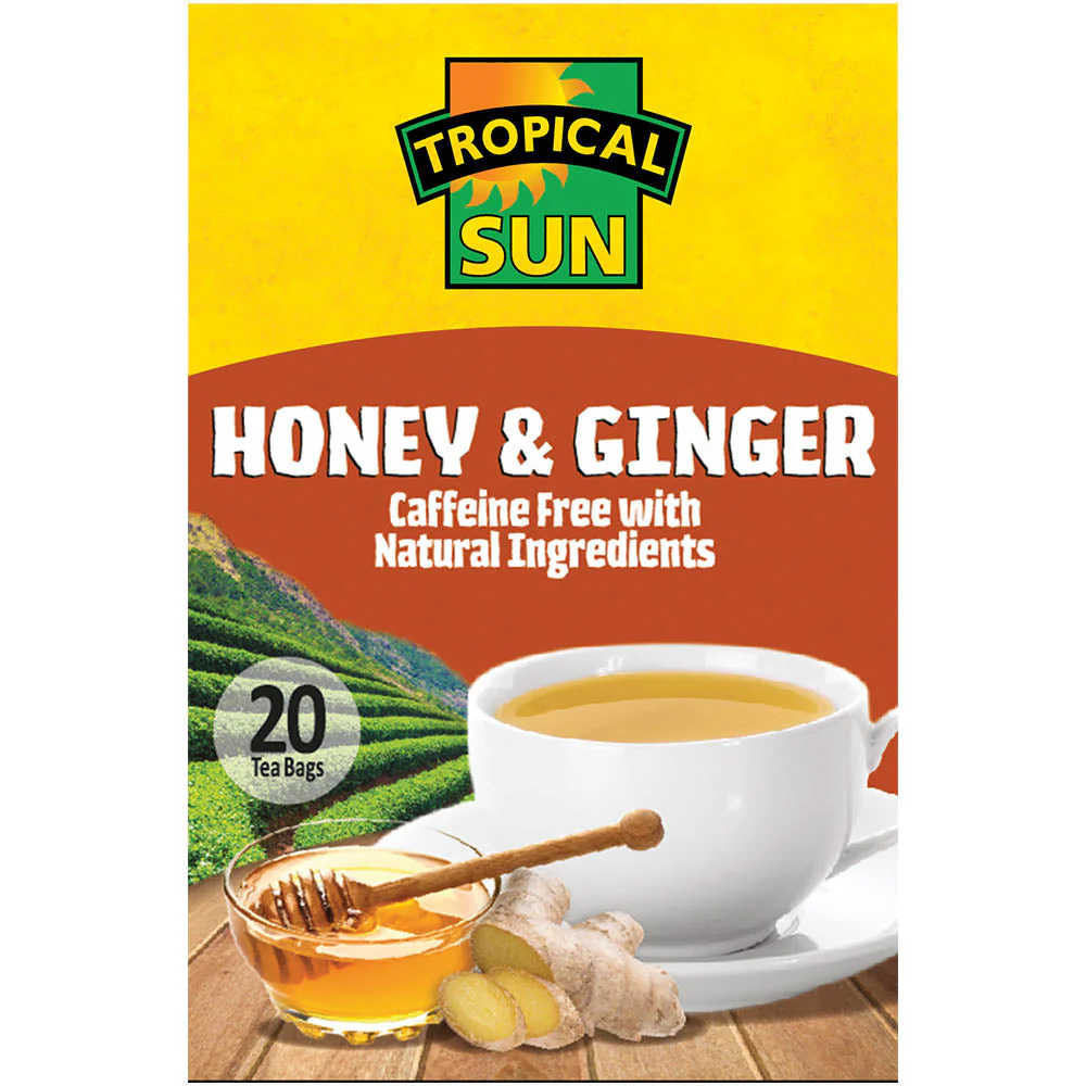 Tropical Sun Honey N Ginger 20Bags