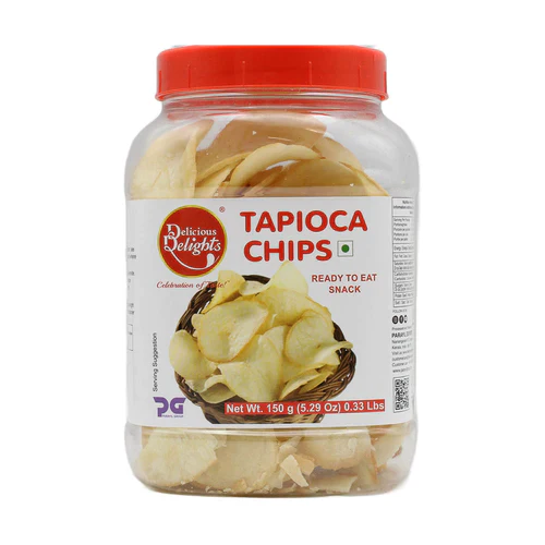 Delicious Tapioca Chips 150Gms