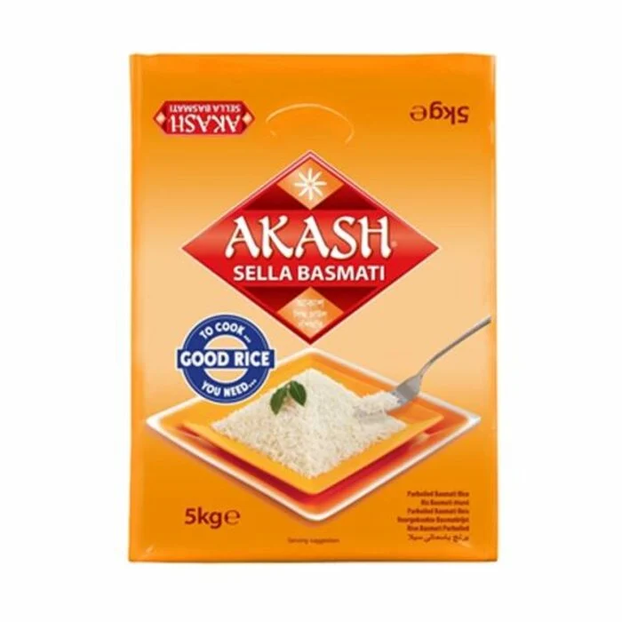 Akash Sela Basmati 5Kg