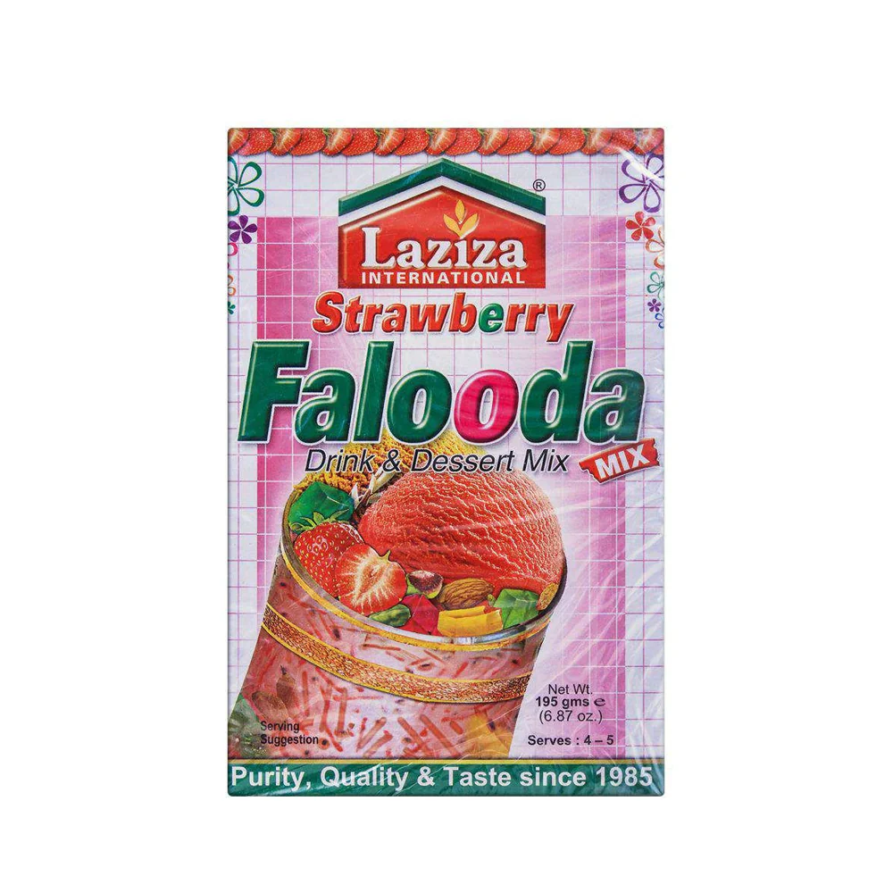 Laziza Falooda Strawberry 195Gms