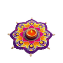Happy Diwali Rangoli Kit 