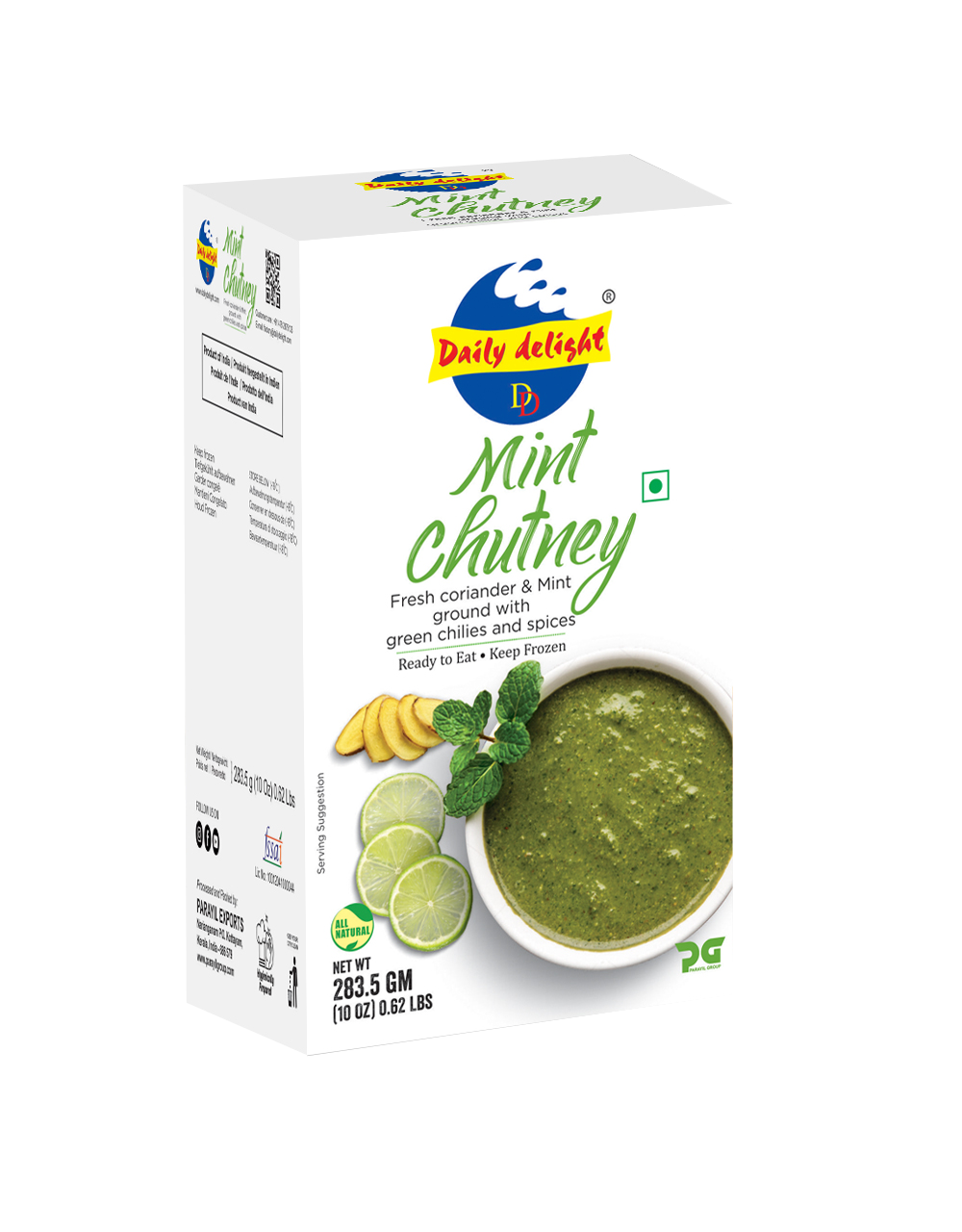 Daily Delight Mint Chutney 284Gms