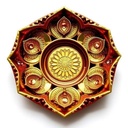 Krg Tropic Diya 6Pcs Normal Design 